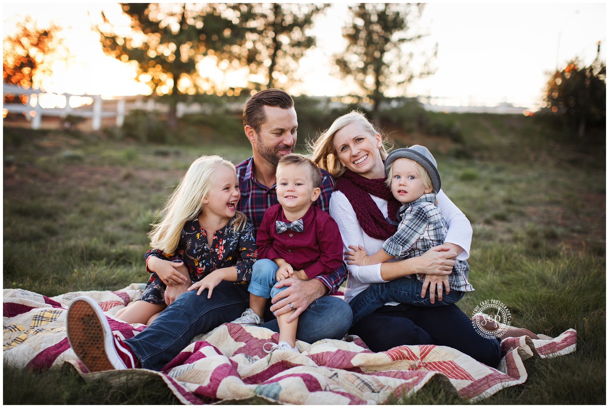 Outdoor family photo sessions are so fun and casual. These are family pictures to cherish for many years to come