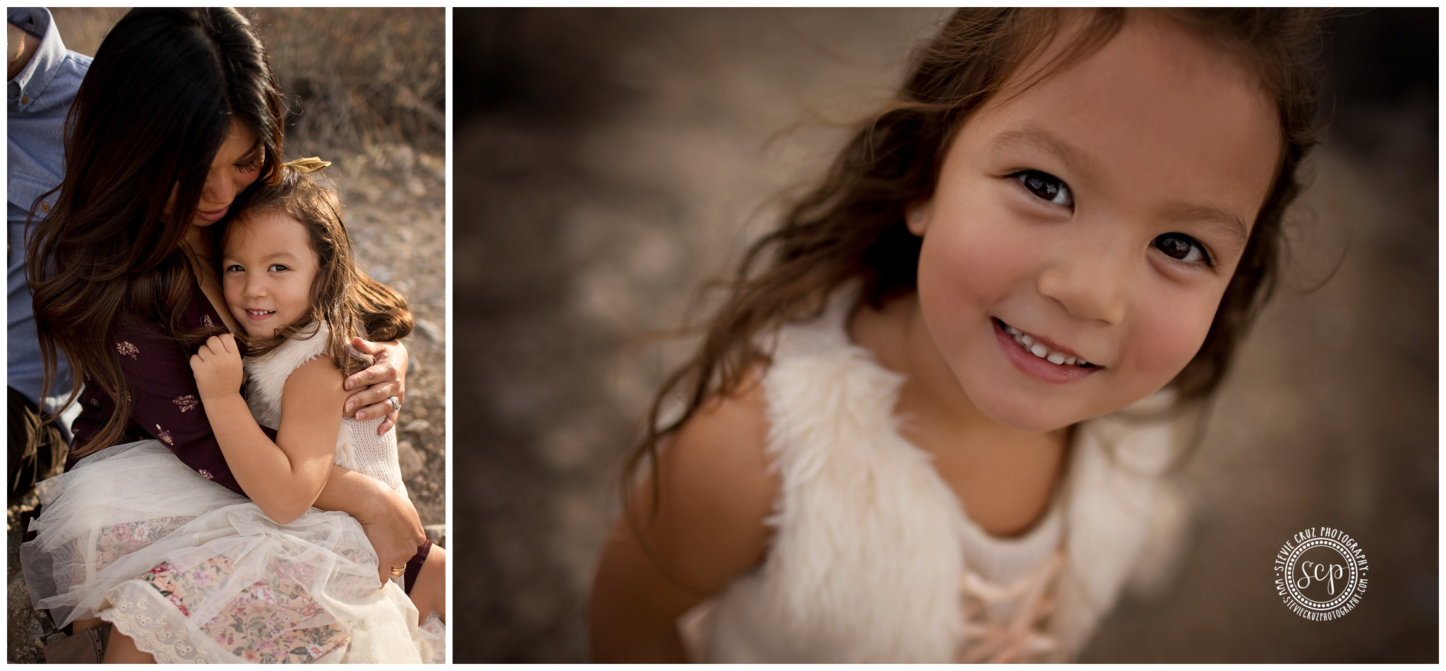 What to wear for family pictures for girls? Photo by Stevie Cruz Photography 