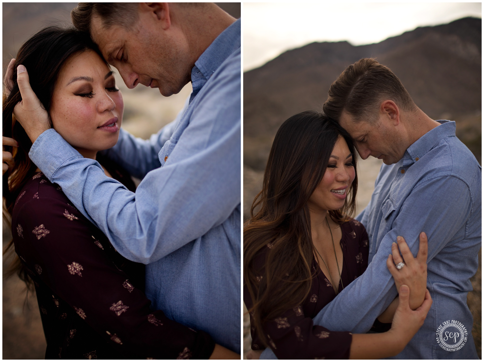 Romantic couple photo in Palm Desert California. Photos of parents are just as important of photos of just kids.