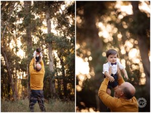 backlit Outdoor Family Pictures